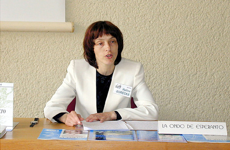 Halina Gorecka prezentas La Ondon